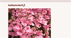 Desktop Screenshot of kukkamestarit.fi